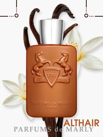 Althair Parfums de Marly Erkaklar parfyumi maxsus flakonlarda, LABOR Parfumdan