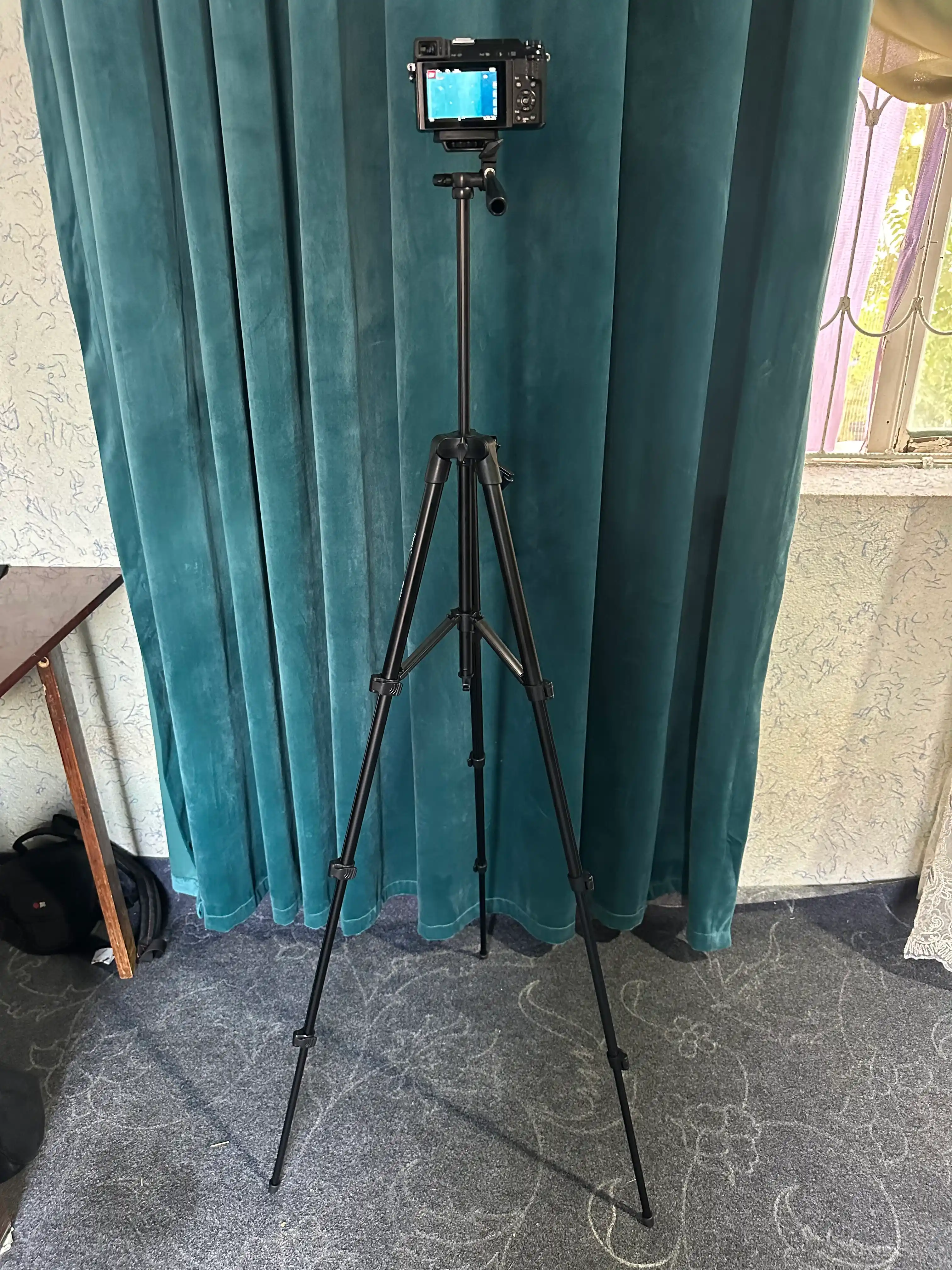 Professional shtativ, Jmary KP-2205, telefon va fotoapparat uchun, 134 cm
