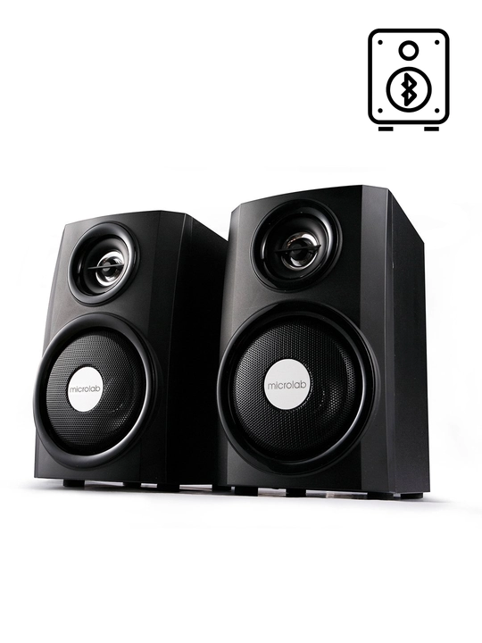 Сабвуфер Microlab TMN-9BT / 2.1 / 40 Вт RMS (2×11 Вт + 18 Вт) / AUX/Bluetooth/USB/SD / MDF