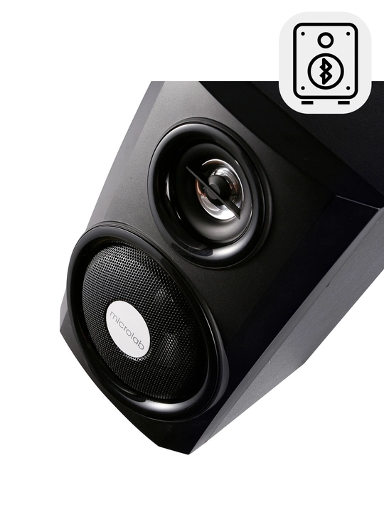Сабвуфер Microlab TMN-9BT / 2.1 / 40 Вт RMS (2×11 Вт + 18 Вт) / AUX/Bluetooth/USB/SD / MDF