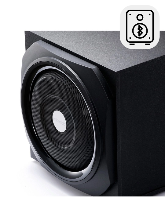Сабвуфер Microlab TMN-9BT / 2.1 / 40 Вт RMS (2×11 Вт + 18 Вт) / AUX/Bluetooth/USB/SD / MDF