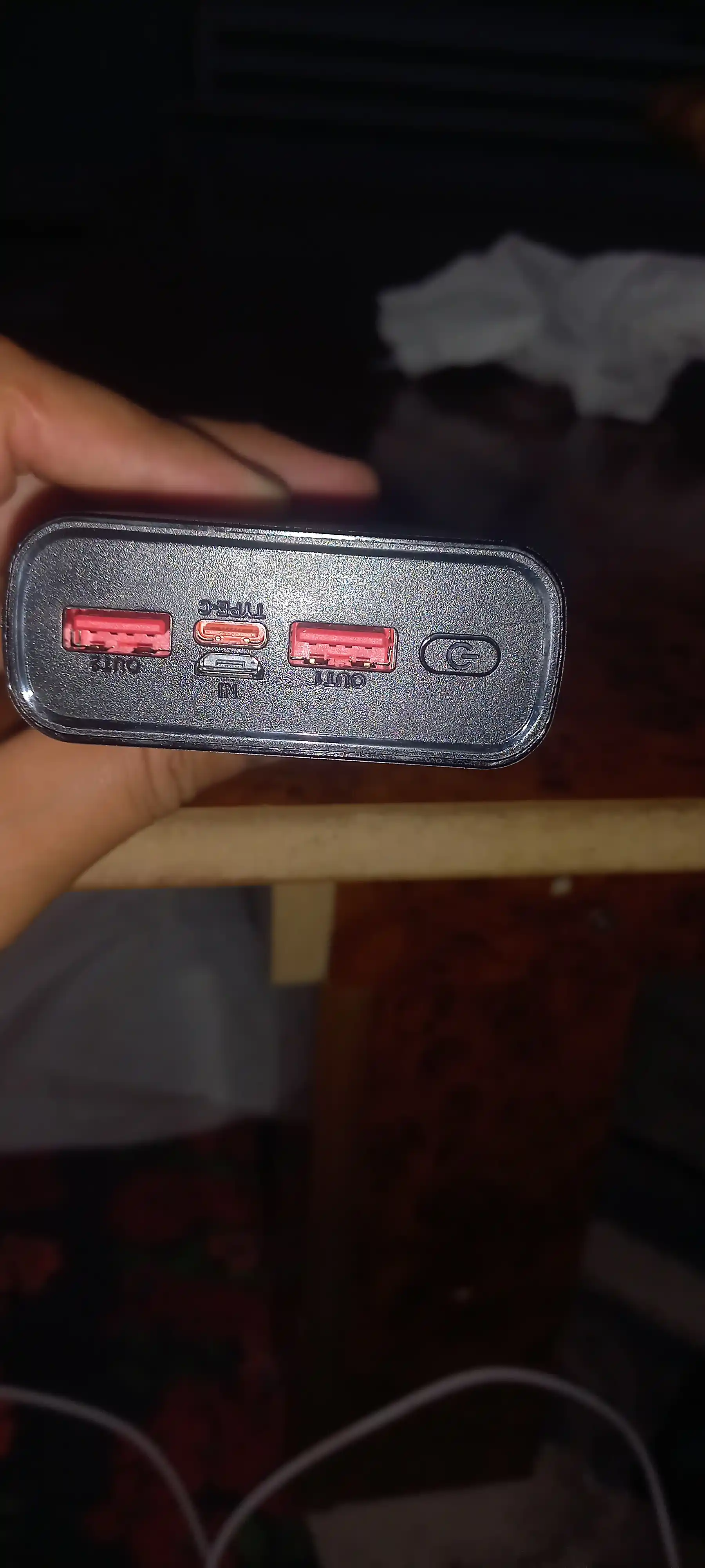 Tashqi akkumulyator 22.5w tezkor quvvat 20000 mA/h 