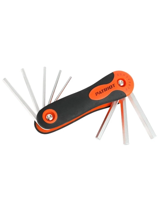 Allen kalitlari to‘plami 8 dona, SKT-8F, 1,5–10 mm, metall, ko‘p funksiyali