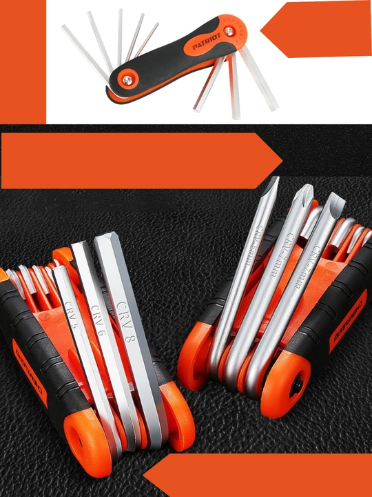 Allen kalitlari to‘plami 8 dona, SKT-8F, 1,5–10 mm, metall, ko‘p funksiyali