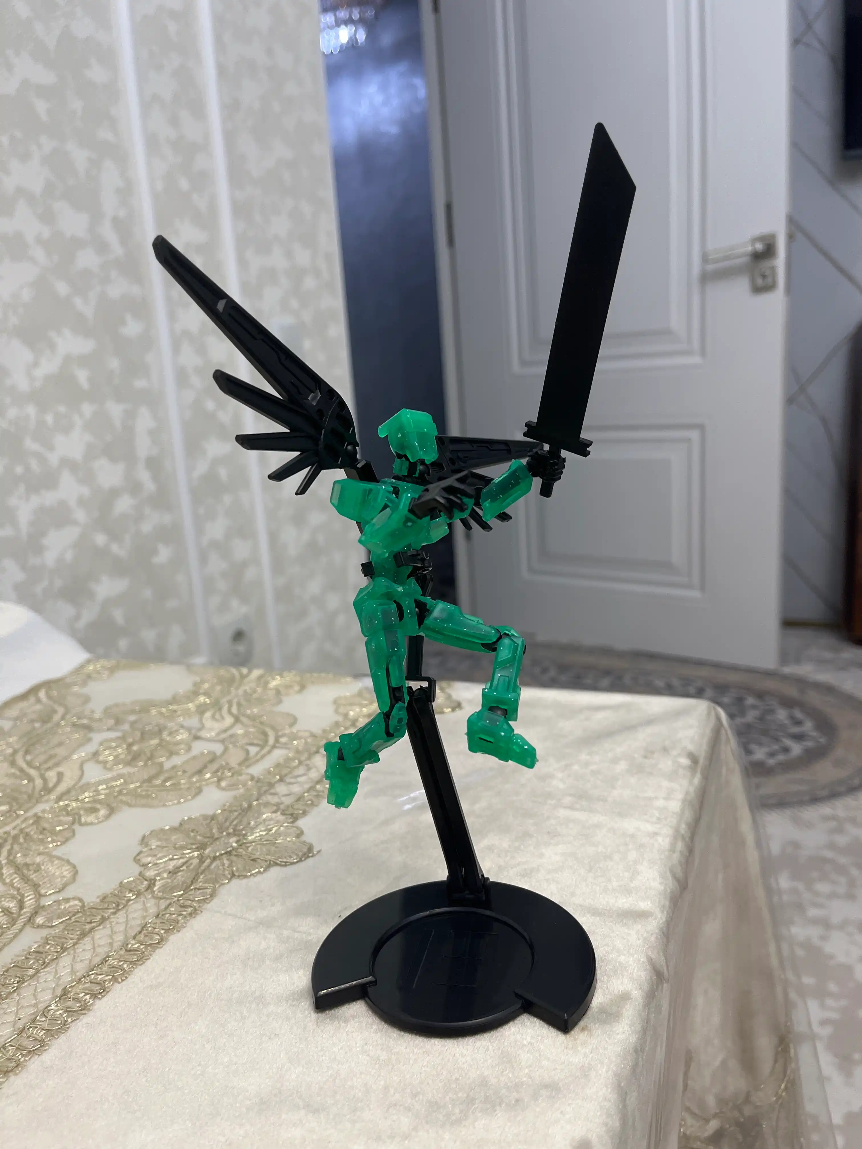 DUMMY 13 warrior, кукла-манекен из 3D деталей, с подвижными соединениями