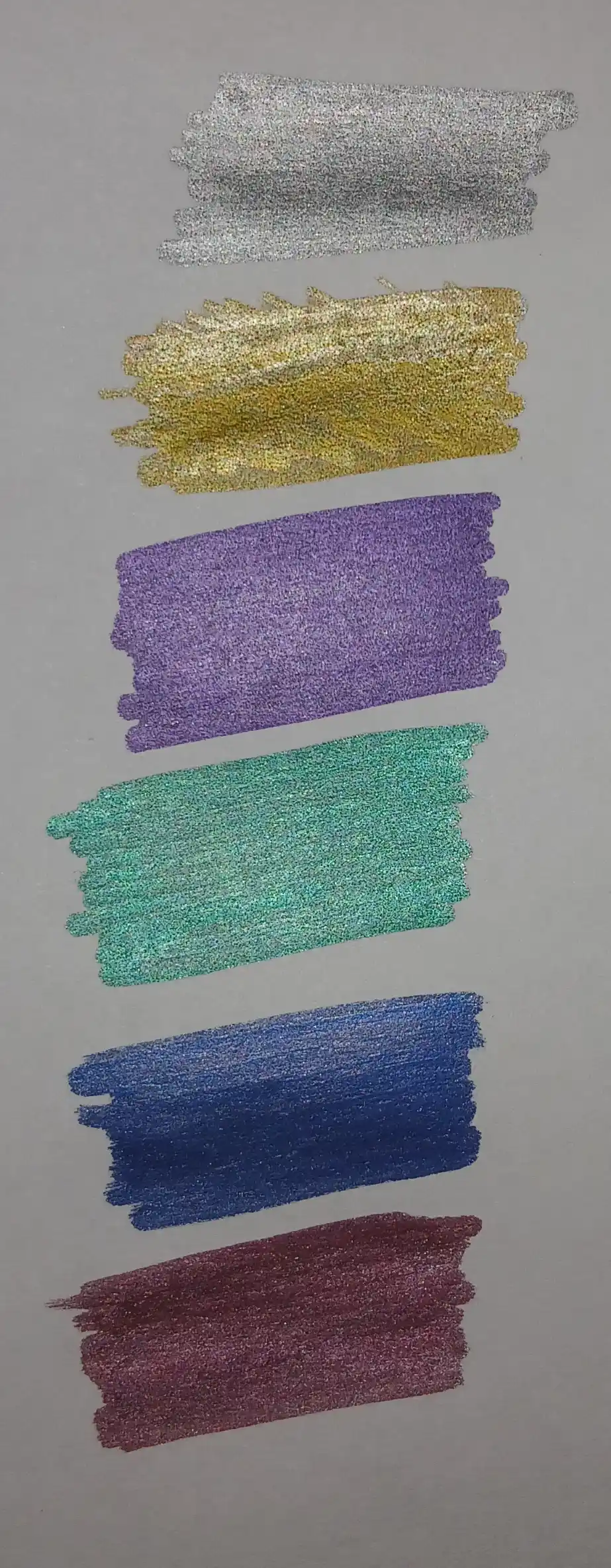 Набор артмаркеров Hatber Terra Colora Metallic в ПВХ-боксе, линия 1.2 mm 6 цветов