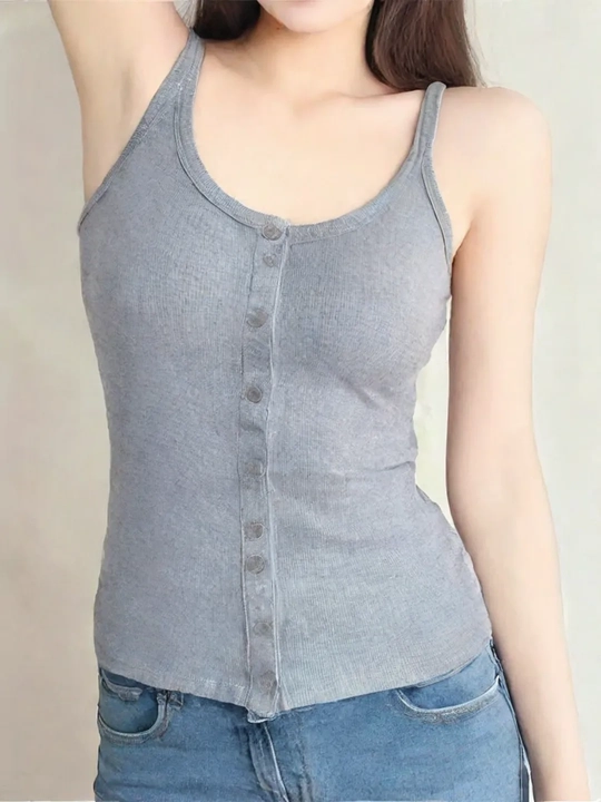 Yupqa tasmali tank top