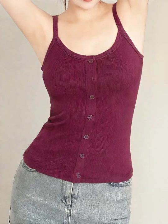 Yupqa tasmali tank top