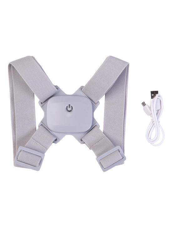 Aqlli orqa umurtqa uchun korset – USB zaryadlanadigan, sozlanadigan, tebranma eslatkichli