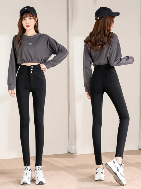 Брюки джинсовые женские, джеггинсы - UNCHA STORE