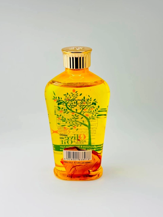 Tana parvarishi va sochlarni mustahkamlash uchun Olive Oil universal massaj moyi, 200 ml