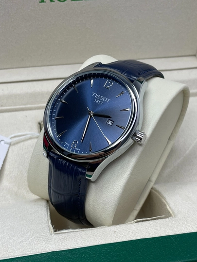Мужские часы Tissot Classic в подарочной упаковке — VAQTWAT-65W0076-ТЕМНСИН