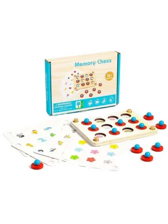 Bolalar uchun Memory Chess, xotirani mashq qilish uchun - 