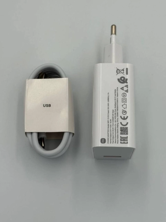 Xiaomi Turbo Tezkor Zaryadlovchi 67W USB kabel bilan