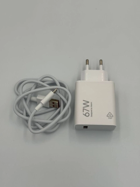 Xiaomi Turbo Tezkor Zaryadlovchi 67W USB kabel bilan