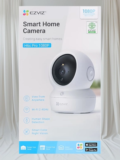 Камера видеонаблюдения. Ezviz WiFi камера CS-H6C pro fullHD 1080P