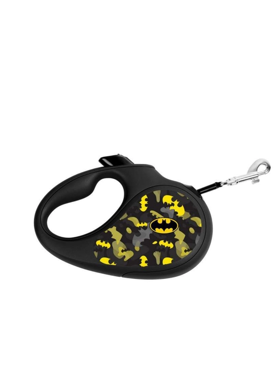 WAUDOG Roulette Leash — Поводок-рулетка для собак с рисунком "Бэтмен Узор", размер L