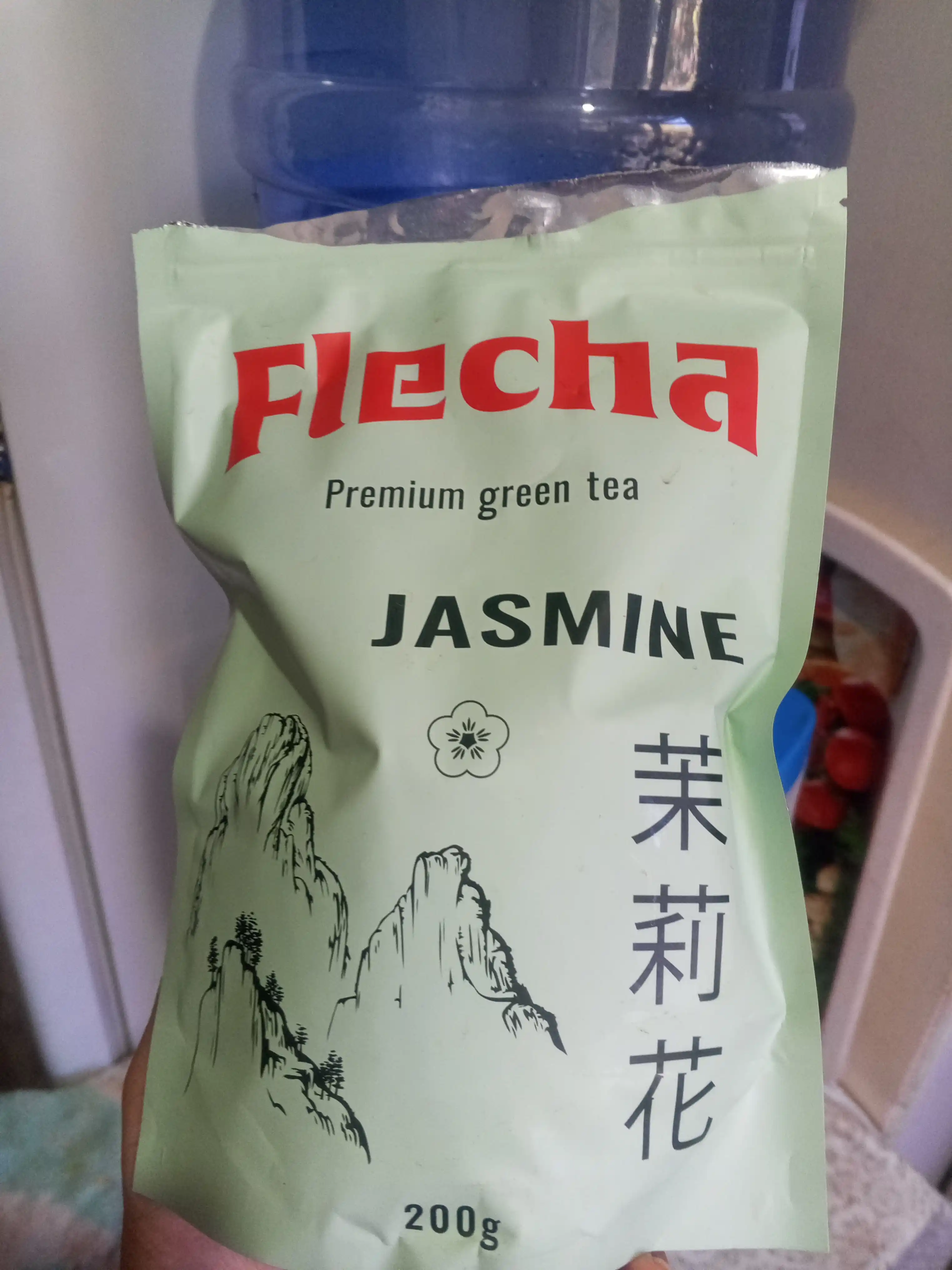 Yashil choy Flecha Jasmine, Xitoy, yirik bargli, 200 gr