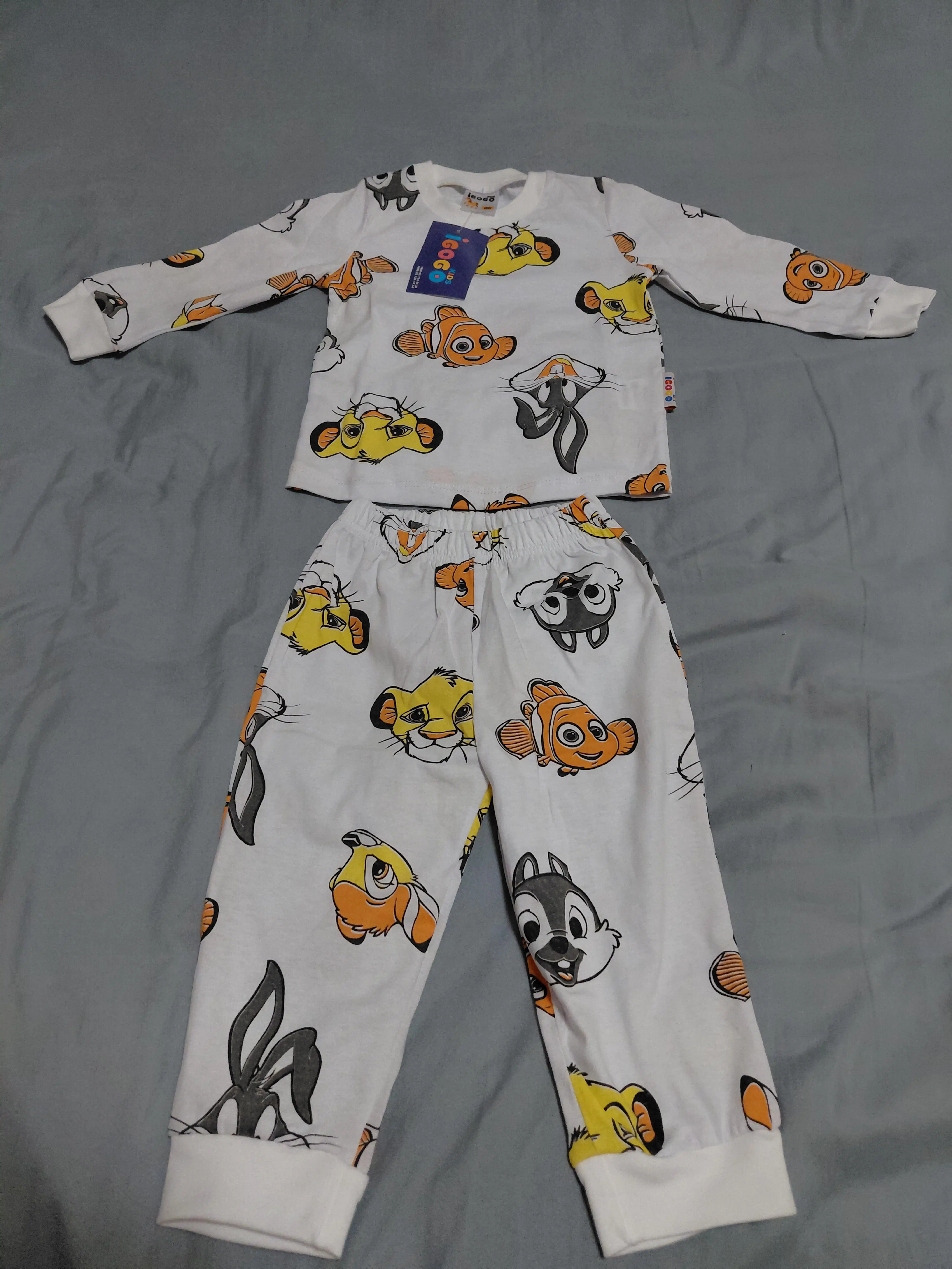 6 oydan 24 oygacha bo'lgan chaqaloqlar uchun pijamalar IGoGoKids