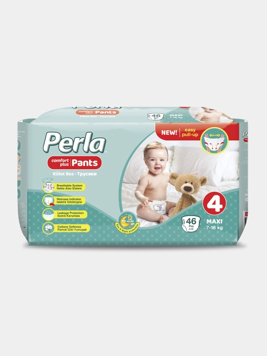 Bolalar shim-taglik Perla Pants Maxi, 4, 7-18 kg, 46 dona - 