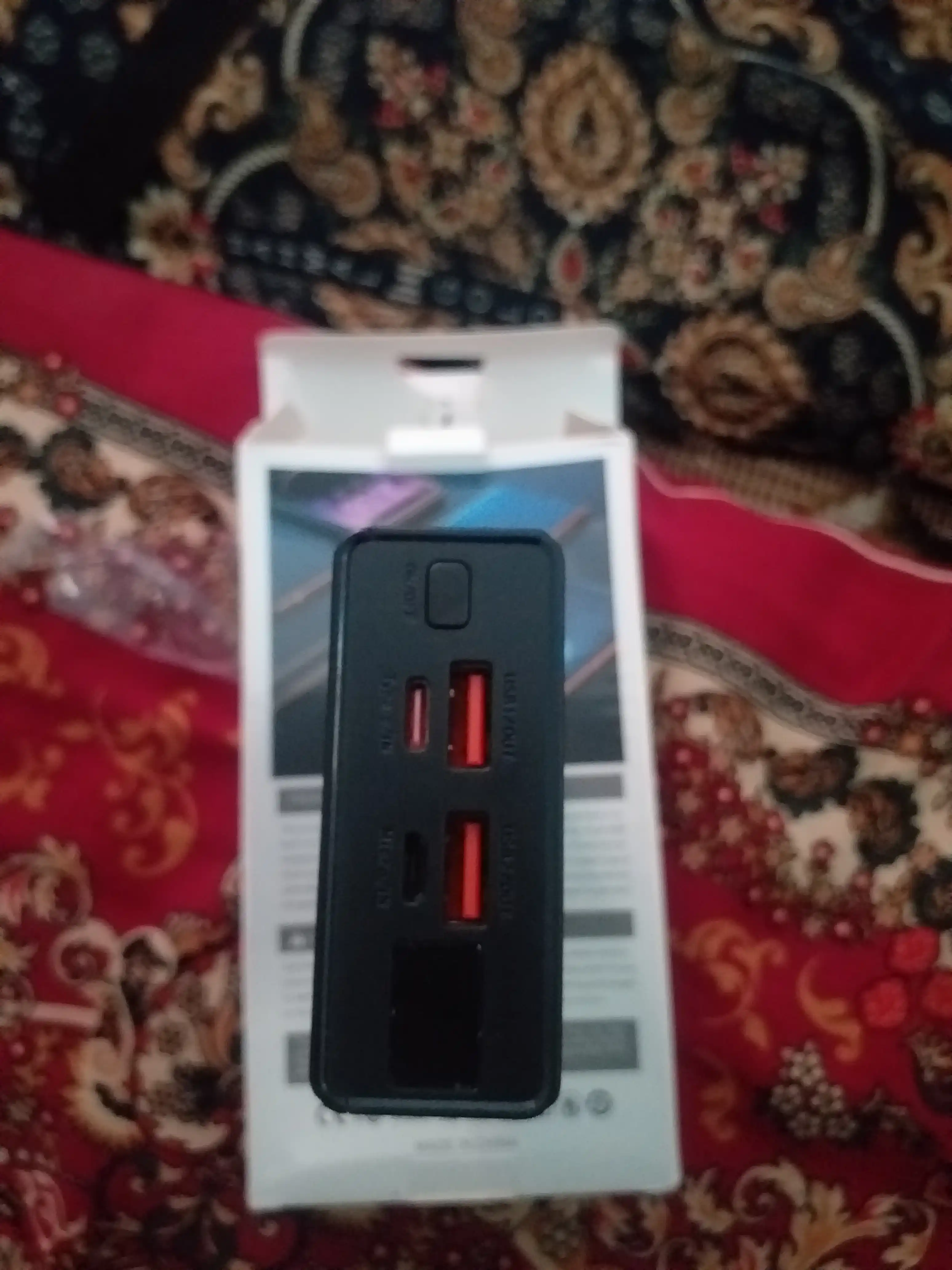 Tashqi batareya, 20000 mA/soat, 66Vt, tezkor quvvatlash