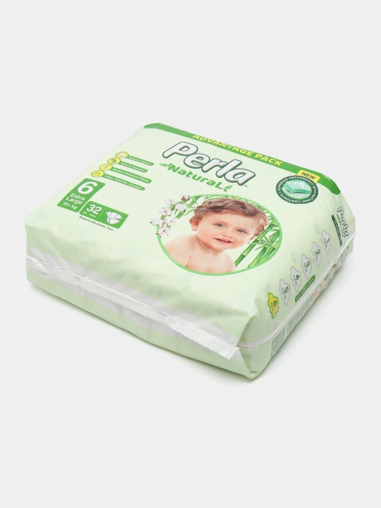 Bolalar shim-taglik PERLA NATURAL Extra Large, 15+ kg, 32 dona