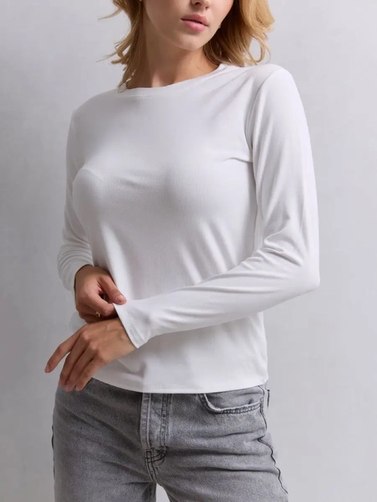 Ayollar longsliv Neo, uzun, paxta 100%