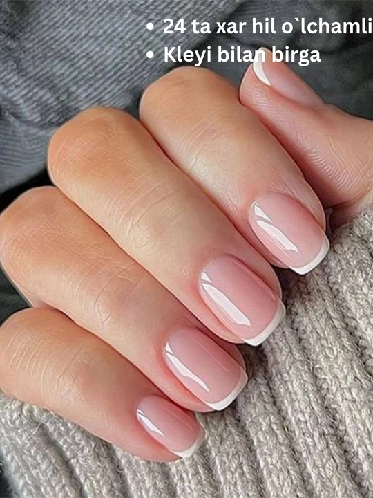 Накладные ногти с готовым дизайном  - 