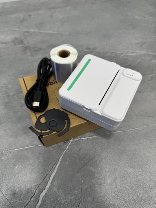 Термопринтер SINMARK SK58 для чека и шитрих кодов этикеток, с Bluetooth управлениям