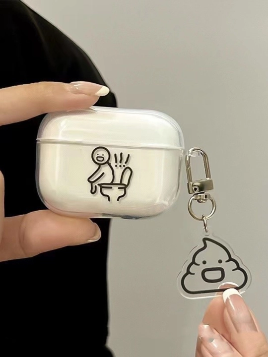 Чехол для беспроводных наушников AirPods 1, 2 pro, 3, 4 - 