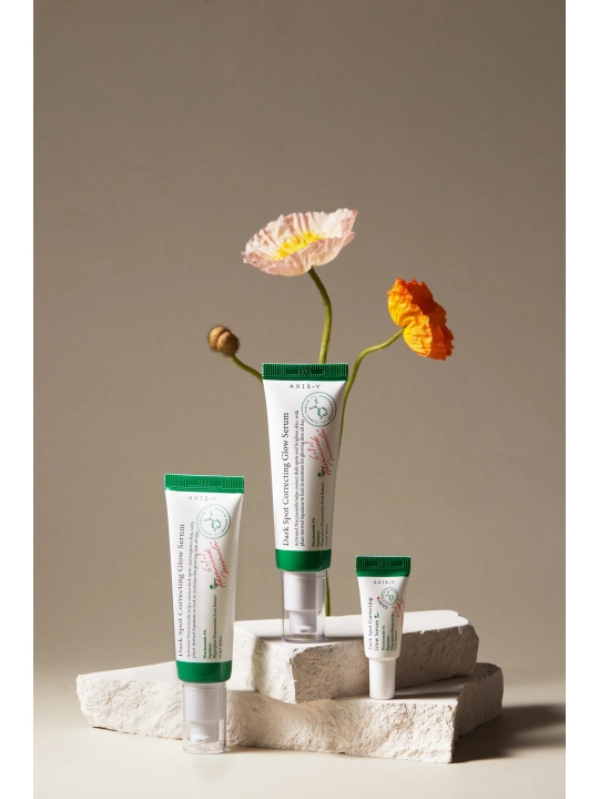 AXIS-Y Dark Spot Correcting Glow Serum Terining qora dog‘lari va yorqinligini tuzatish uchun zardob