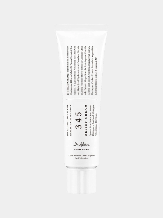 Yengil vegan tinchlantiruvchi krem Dr. Althea 345 Relief Cream