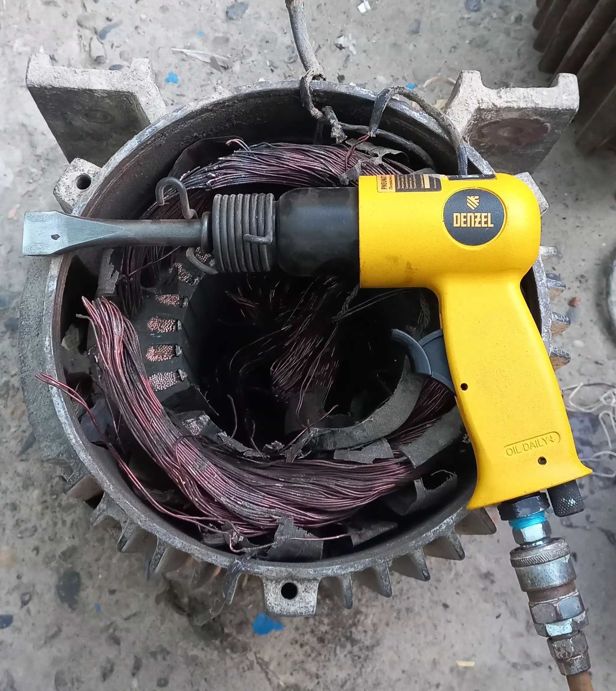 Pnevmatik bolg'a DENZEL HP4500 + qo'shimchalar to'plami, 57468