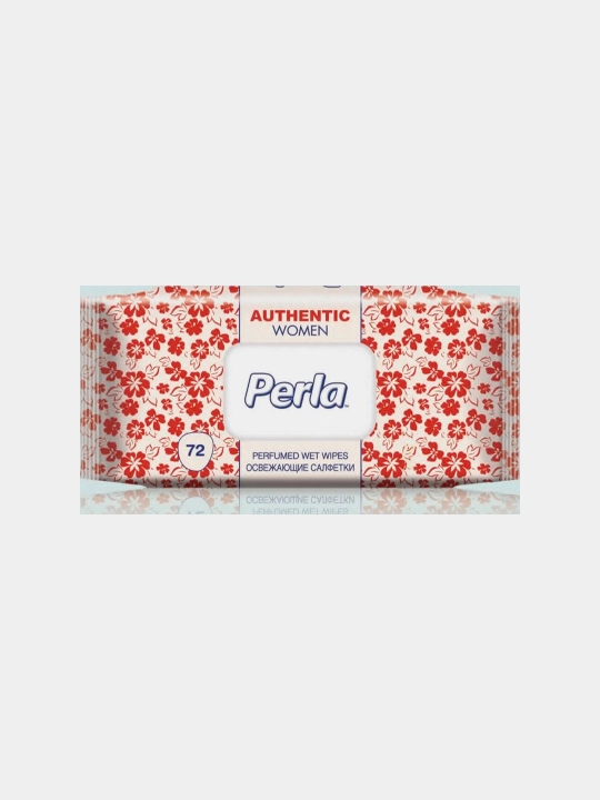 Влажные салфетки Perla Women Perfume 120 гипоаллергенные - 