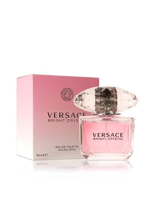 Versace Bright Crystal EDT ayollar uchun, gulli mevali, 90 ml Italiya
