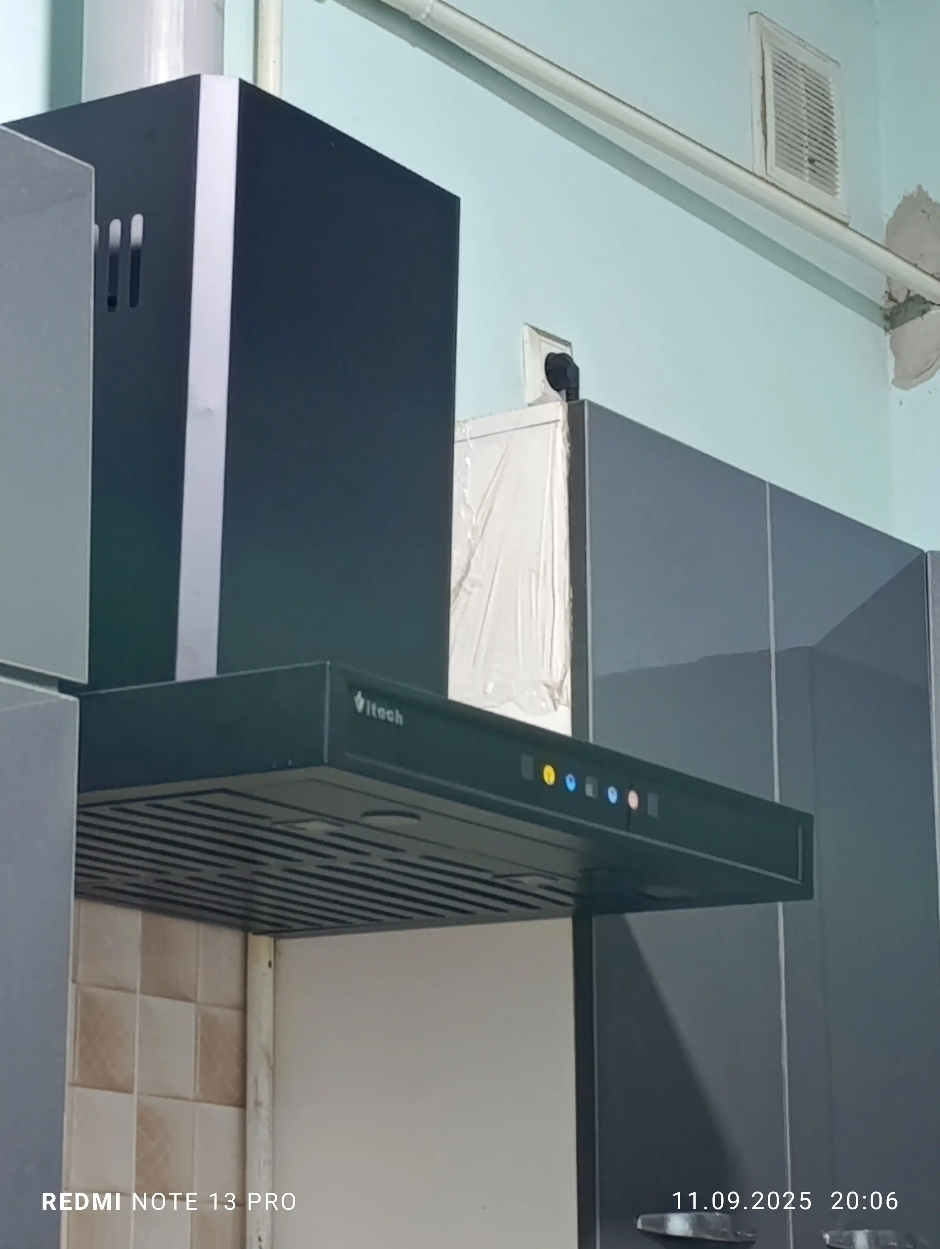 T-shaklidagi oshxona dudburoni Vitech Bruno TS 60 sm