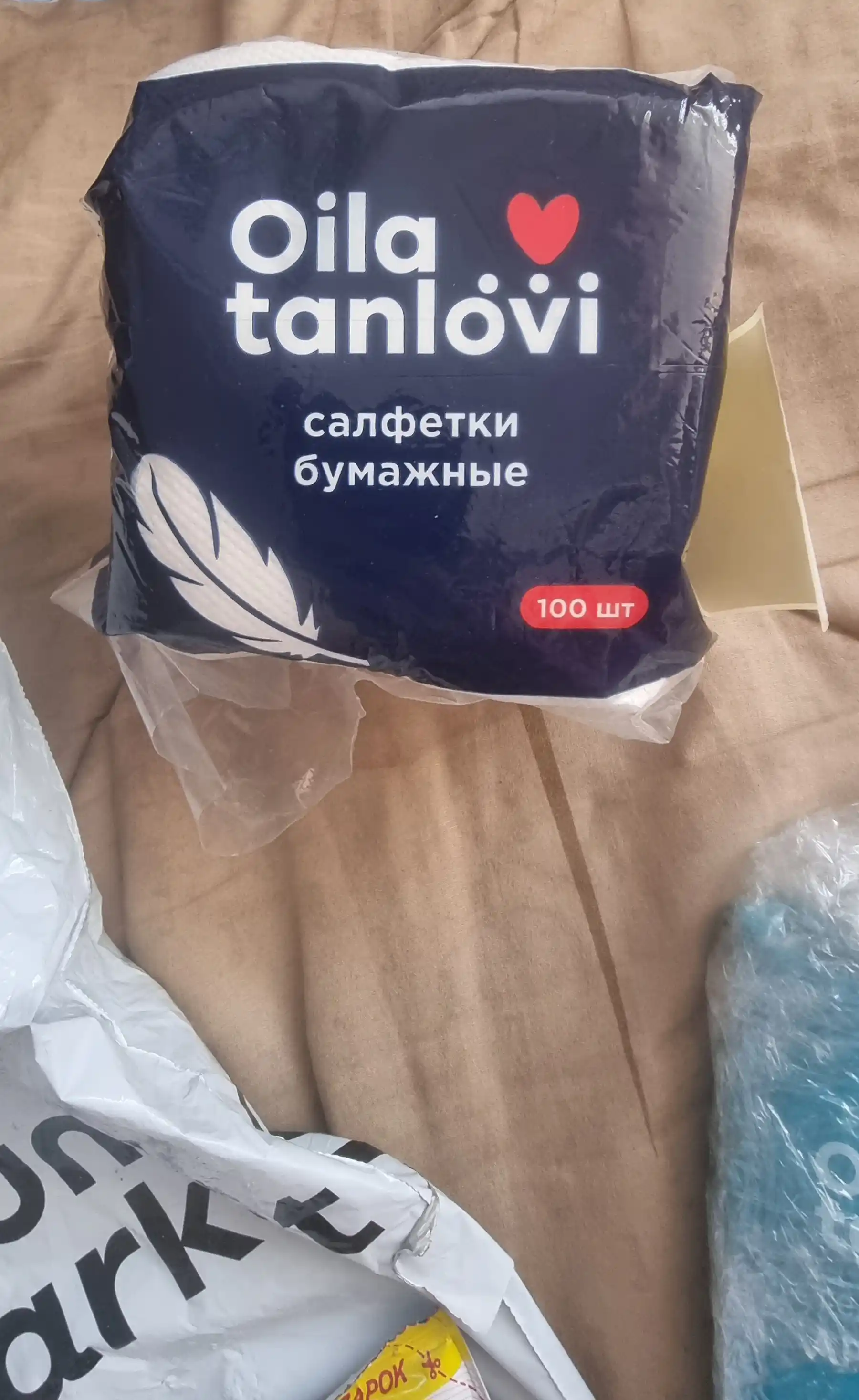 Qog'oz salfetkalar Oila tanlovi, 100 dona