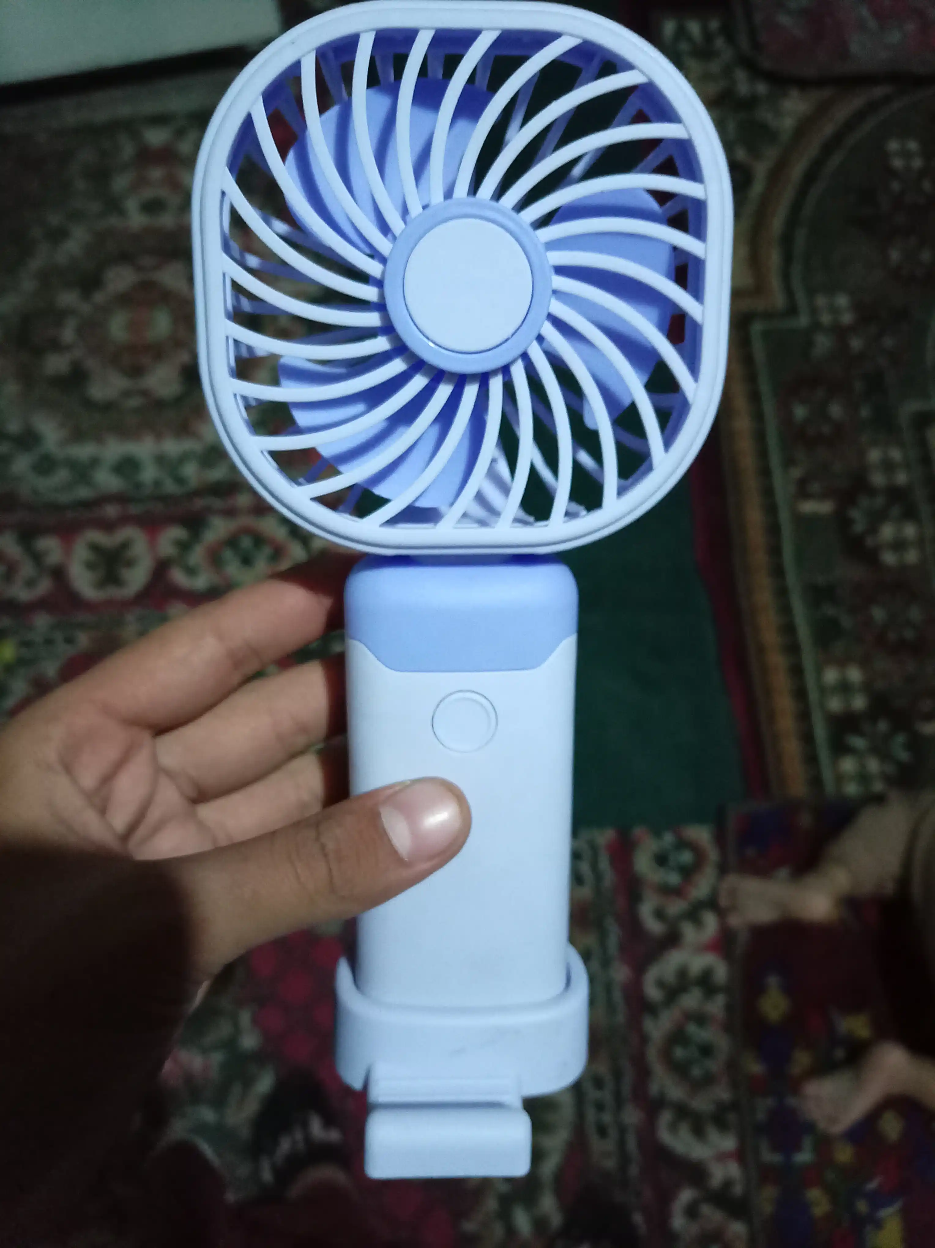 Portativ cho'ntak mini ventilyator
