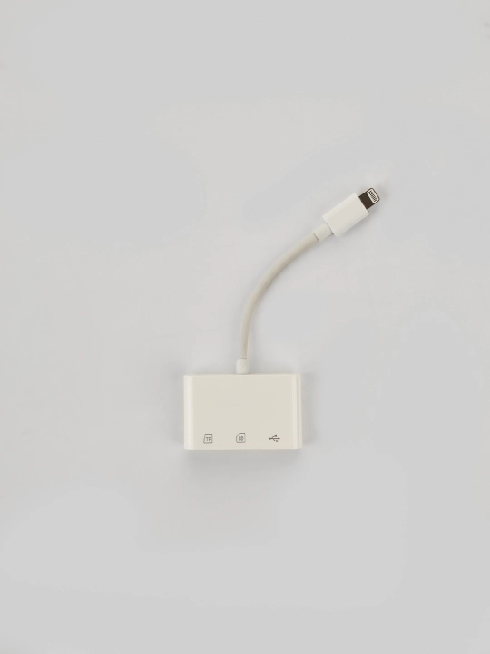SD TF 3 in 1 xotira kartasini o‘qish qurilmasi, Apple iPhone uchun kardrider, iPad uchun OTG adapteri