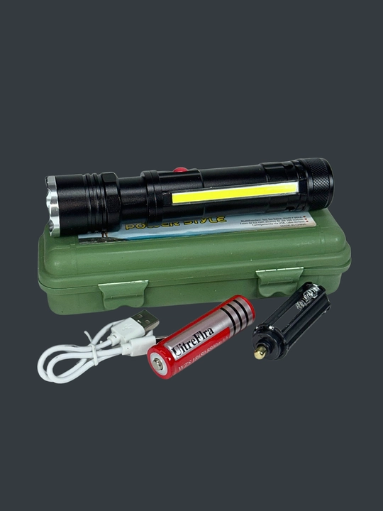 Fonar, Zoom led yoritgich, 1000 m,ko'p funksiyali Powerbank - 