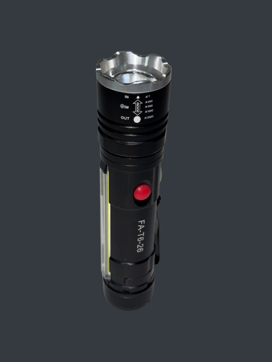 Fonar, Zoom led yoritgich, 1000 m,ko'p funksiyali Powerbank