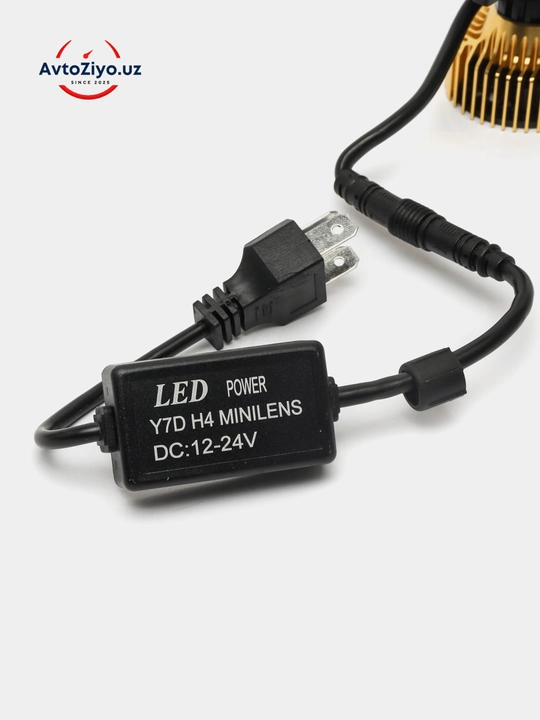 Zimmer A120, E3 APP, H4, 120W, Y7 avtomobil faralari uchun chiziqli va kuchli yoritadi