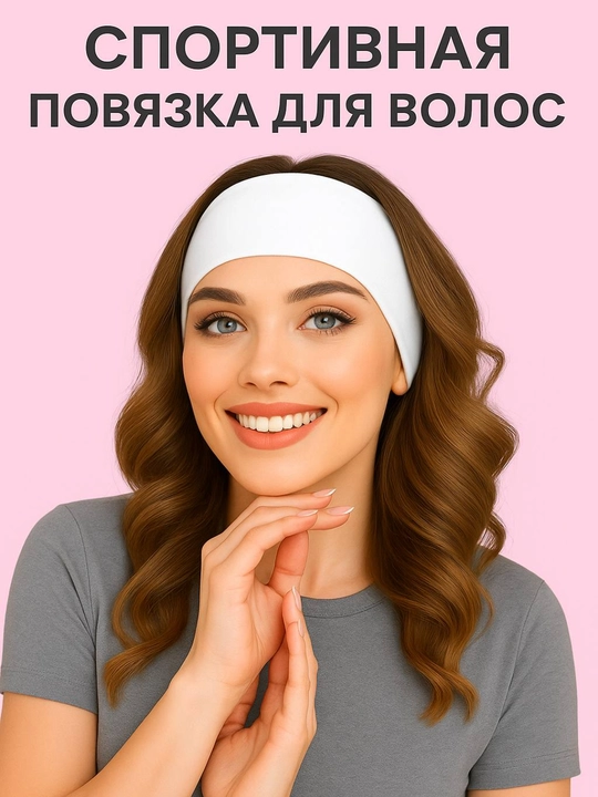 Boshga sochlar uchun sport tasmasi, sochlar uchun bog'ich