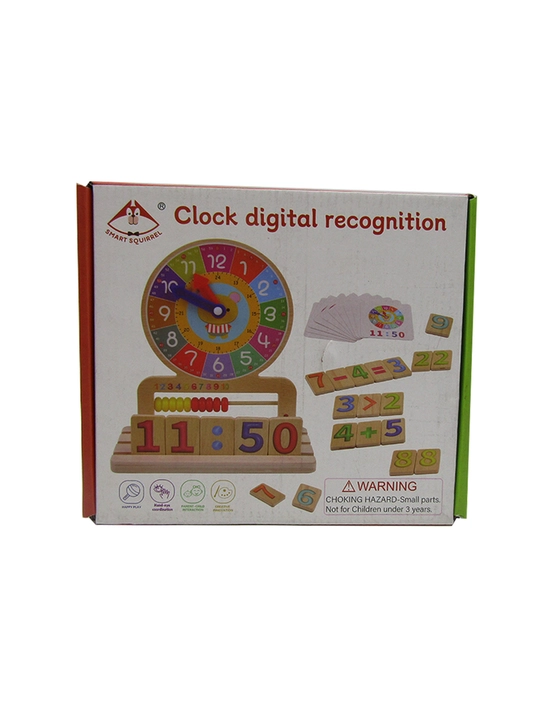 Clock Digital Recognition - vaqtni o'yin orqali o'rganing