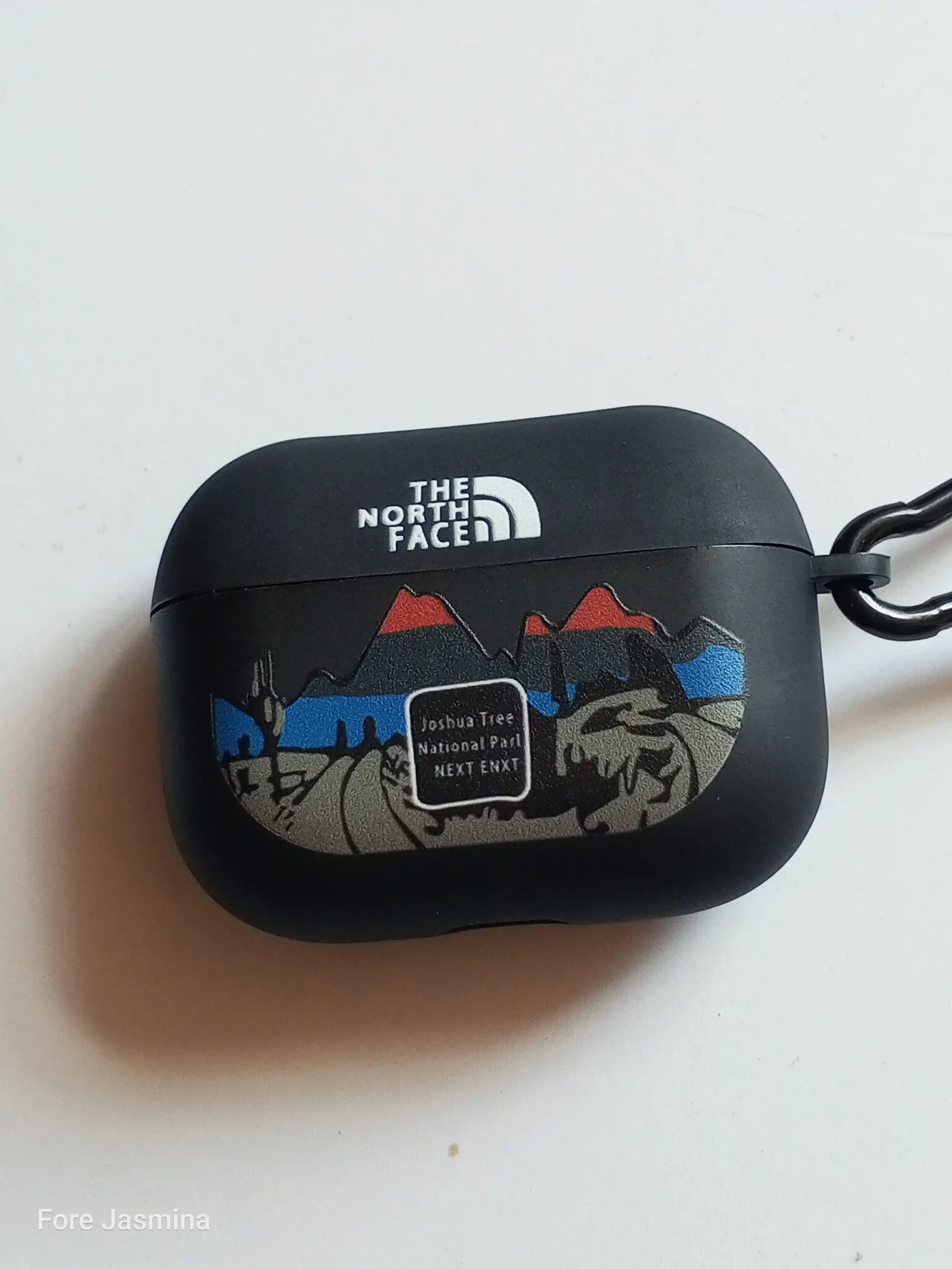 Чехол для наушников AirPods PRO, 3, 2 Pro, силиконовый, с притом The North Face