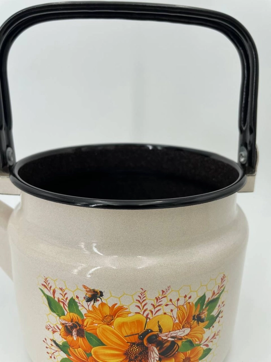 Чайник с крышкой, чайник заварочный, 2.0 л, эмалированный