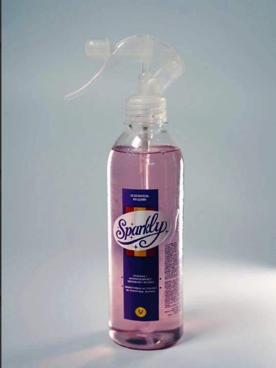 Освежитель воздуха Verman SPARKLY ПЭТ флакон, 400 мл - 