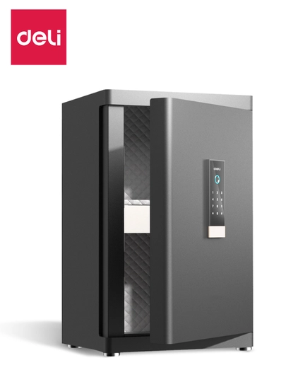 Сейф H610*W380*D360 с отпечатком (чр) ET594 Deli, 594-ET — DFDELI-594ET