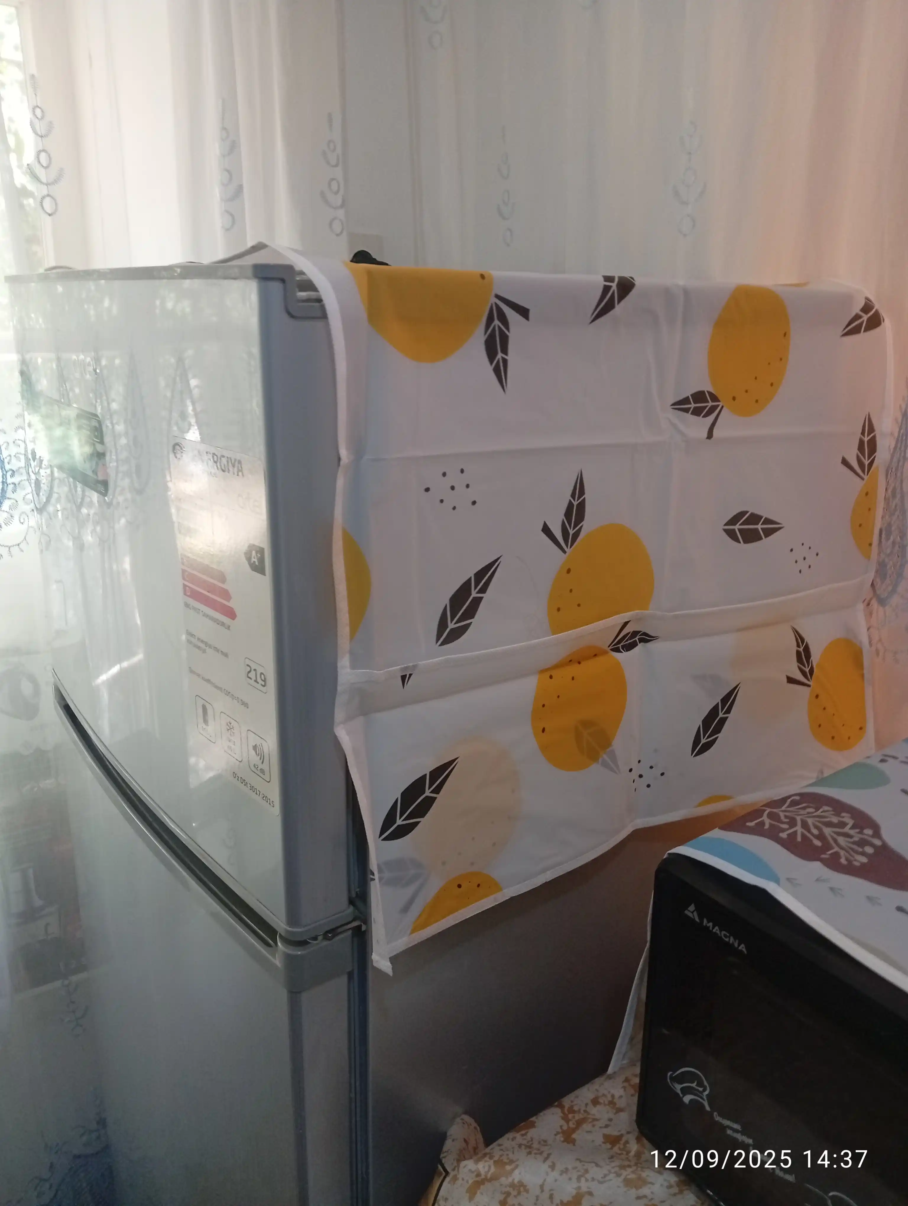 Sovutgich uchun maxsus cho'ntakli g'ilof, 130 * 54 sm