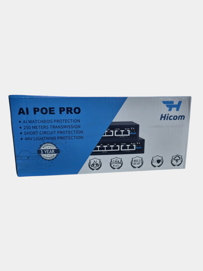 Коммутатор Hicom Hi-M42E AI POE SWITCH (4+2) - 